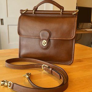 Vintage Coach Willis British Tan